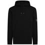 Black - CP COMPANY - Diagonal Raised Fleece Hoodie