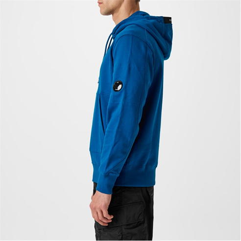 CP COMPANY - Diagonal Raised Fleece Hoodie