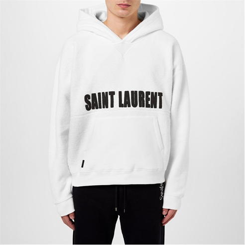 SAINT LAURENT - Agafay Logo Hoodie