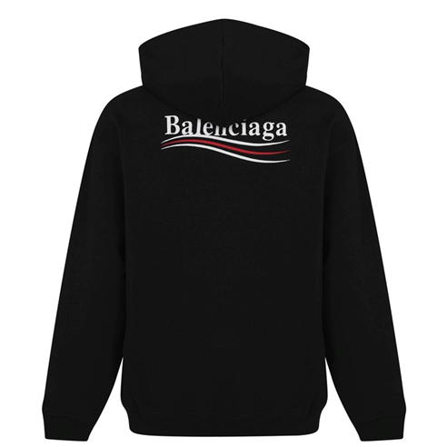 BALENCIAGA - Logo Political Hoodie