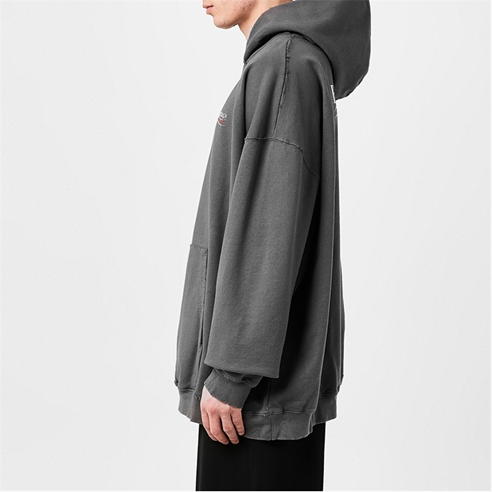BALENCIAGA - Logo Political Hoodie