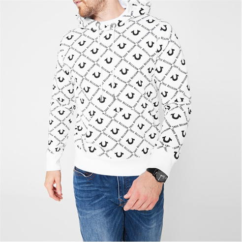 True Religion - All Over Logo OTH Hoodie