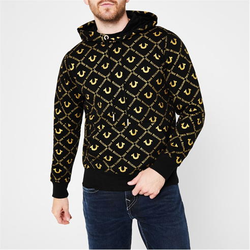 True Religion - All Over Logo OTH Hoodie