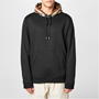 Black A1189 - BURBERRY - Samuel Check Over-The-Head Hoodie