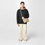 Black A1189 - BURBERRY - Samuel Check Over-The-Head Hoodie