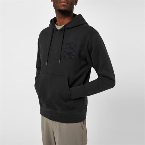 NORSE PROJECTS - Arne Fleece N Logo Hoodie
