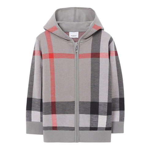 BURBERRY - Burb Gerard Chk Zip Jn34