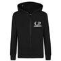 Black 999 - CP COMPANY - Boy'S Goggle Zip Hoodie