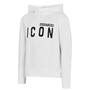 White DQ100 - DSQUARED2 - Boy'S Basic Logo Oth Hoodie