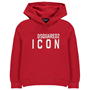 Tango Red DQ405 - DSQUARED2 - Boy'S Basic Logo Oth Hoodie