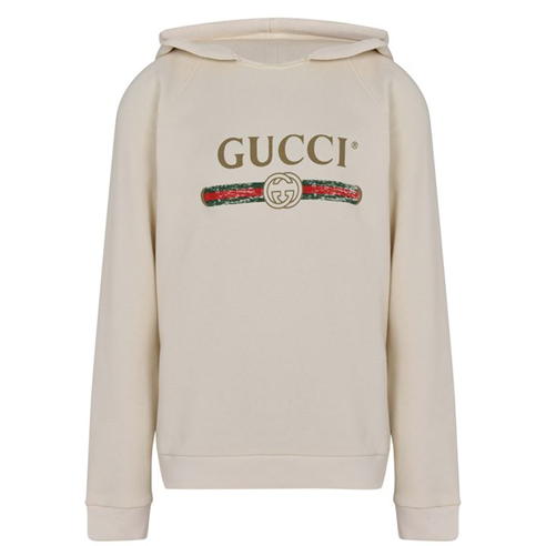 GUCCI - Junior Boys Fake Logo Hoodie