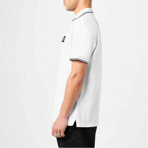 STONE ISLAND - Tipped Badge Logo Polo Shirt