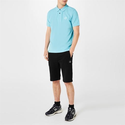 MA STRUM - Short Sleeve Pique Polo
