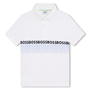 White 10P - Boss - Multi Logo Polo Shirt Junior Boys