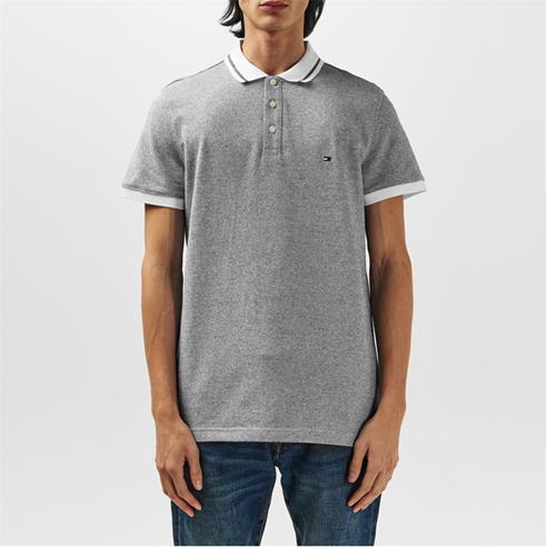 Tommy Hilfiger - PRETWIST MOULINE TIPPED POLO