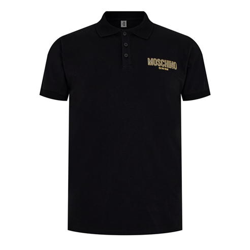 MOSCHINO - Logo Print Polo Shirts