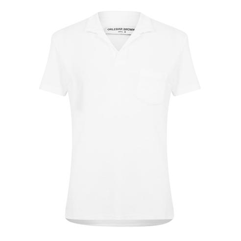 ORLEBAR BROWN - French Terry Tailored Polo Shirt
