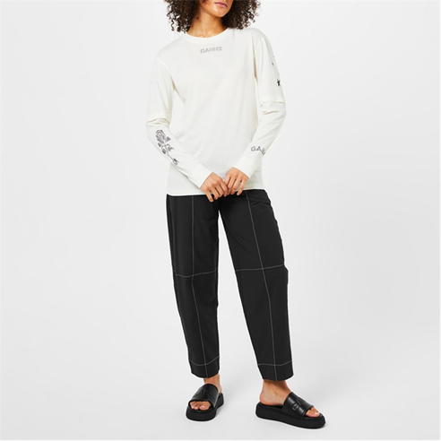 GANNI - Loosley Tapered Trousers
