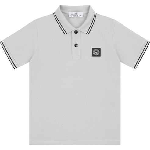 STONE ISLAND - Boys Tipped Polo Shirt