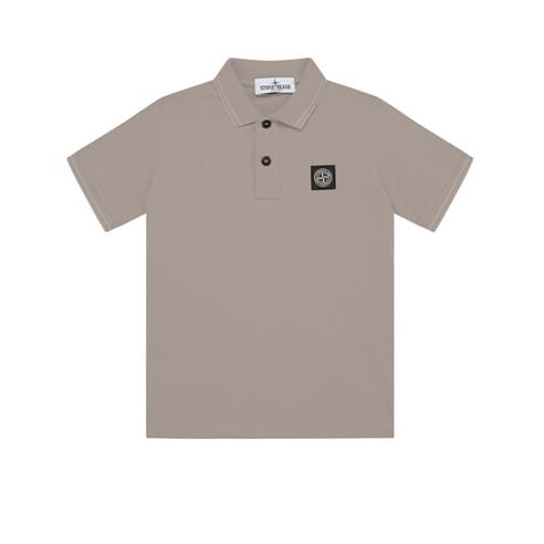 STONE ISLAND - Boys Tipped Polo Shirt