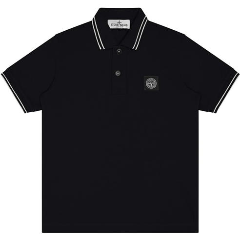 STONE ISLAND - Boys Tipped Polo Shirt