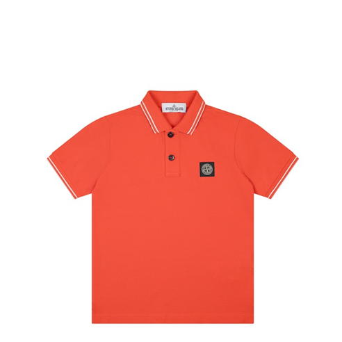 STONE ISLAND - Boys Tipped Polo Shirt