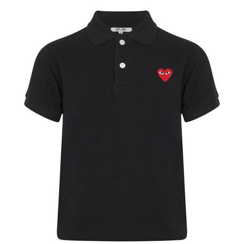 COMME DES GARCONS PLAY - Red Heart Polo Shirt