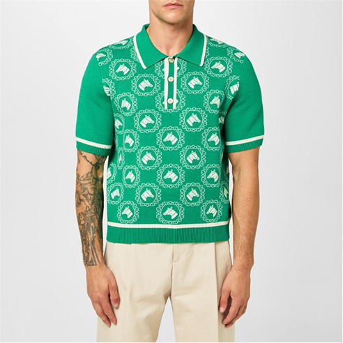 GUCCI - Gucci Ctn/Wl Ss Polo Sn34