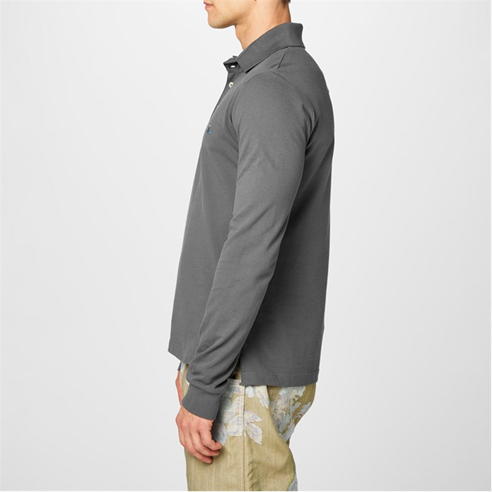 VIVIENNE WESTWOOD - Long Sleeved Polo Shirt