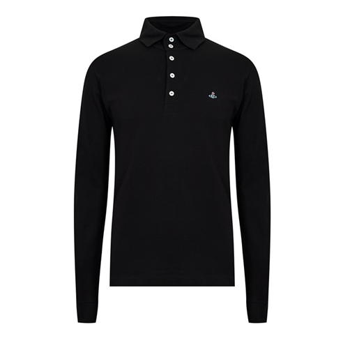 VIVIENNE WESTWOOD - Long Sleeved Polo Shirt