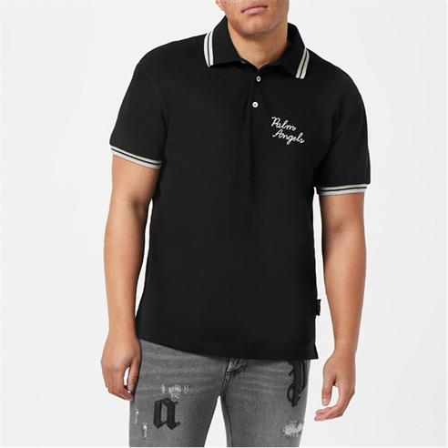 PALM ANGELS - Logo Polo Shirt
