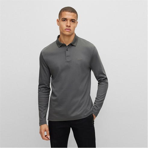 Boss - Pirol Long Sleeve Polo Shirt