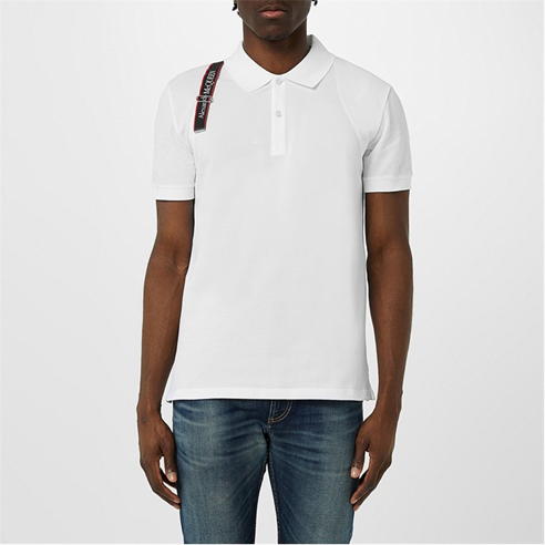 ALEXANDER MCQUEEN - Tape Harness Polo Shirt