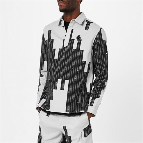 A-COLD-WALL - ACW Mono Ls Polo Sn34