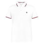 White - MONCLER - Maglia Polo Shirt