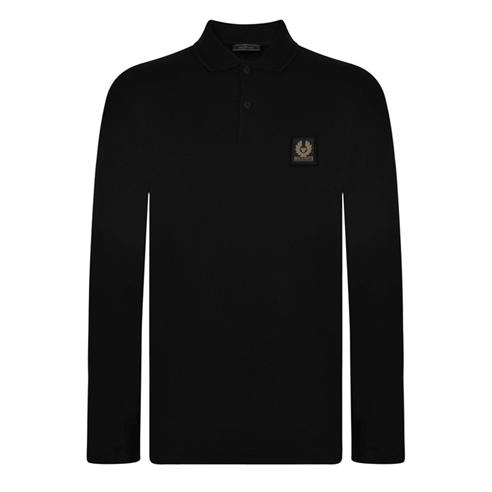 BELSTAFF - Long Sleeved Polo Shirt