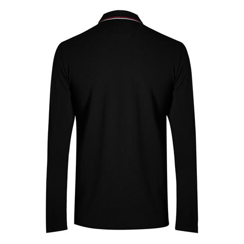 EMPORIO ARMANI - Long Sleeved Tipped Polo Shirt