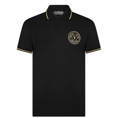VERSACE JEANS COUTURE - Foil Logo Polo Shirt