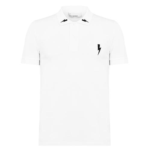 NEIL BARRETT - 3 Bolt Polo Shirt