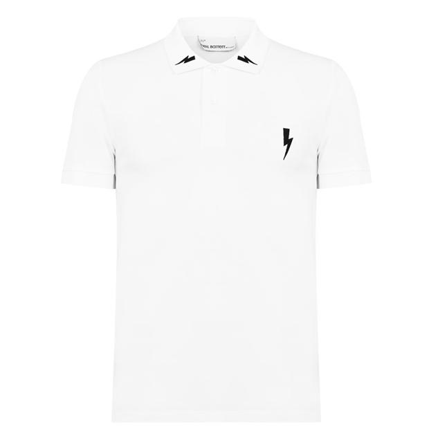 NEIL BARRETT - 3 Bolt Polo Shirt