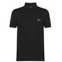 Nero N0000 - DOLCE AND GABBANA - Rubber Plate Polo Shirt