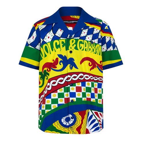 DOLCE AND GABBANA - DG Carretto SS Shirt Sn34