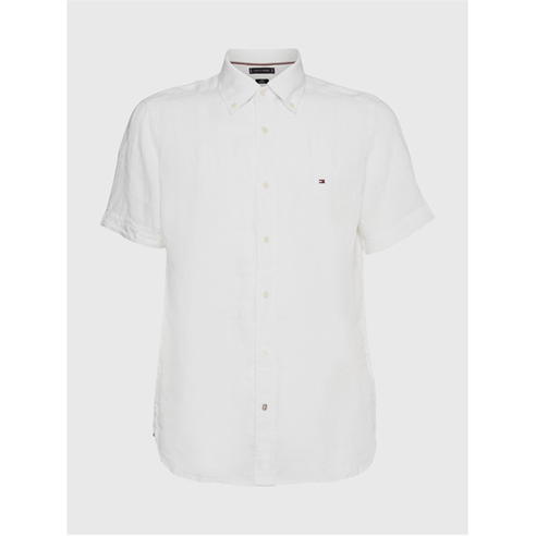 Tommy Hilfiger - PIGMENT DYED LINEN RF SHIRT S/S