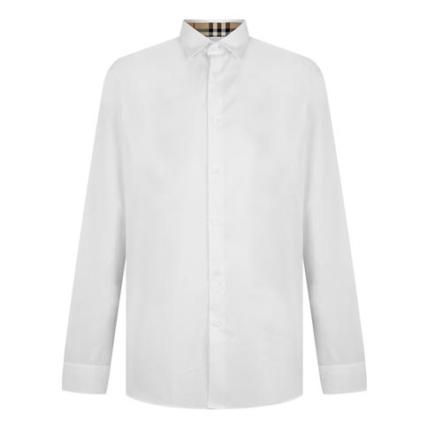 BURBERRY - Sherfield Stretch Cotton Shirt