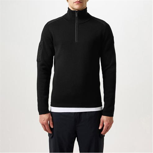 CANADA GOOSE - Stormont Quarter Zip Sweater