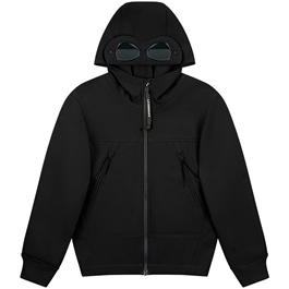 CP COMPANY - Boys Softshell Goggle Hooded Jacket