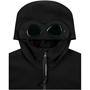 Black 999 - CP COMPANY - Boys Softshell Goggle Hooded Jacket