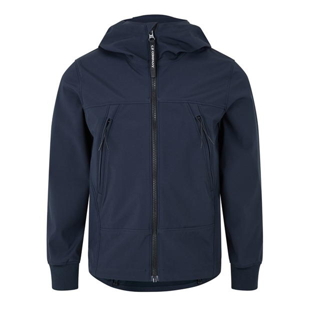 CP COMPANY - Boys Softshell Goggle Hooded Jacket