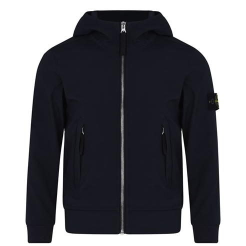 STONE ISLAND - Junior Softshell Badge Jacket
