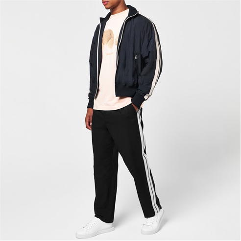 PALM ANGELS - Curved Logo Track Jacket